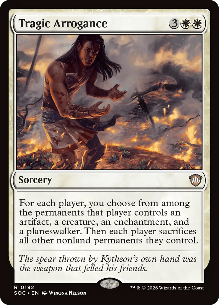 Tragic Arrogance [Secrets of Strixhaven Commander] MTG Single Magic: The Gathering  | Multizone: Comics And Games