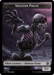 Gnome // Skeleton Pirate Double-Sided Token [The Lost Caverns of Ixalan Tokens] MTG Single Magic: The Gathering  | Multizone: Comics And Games