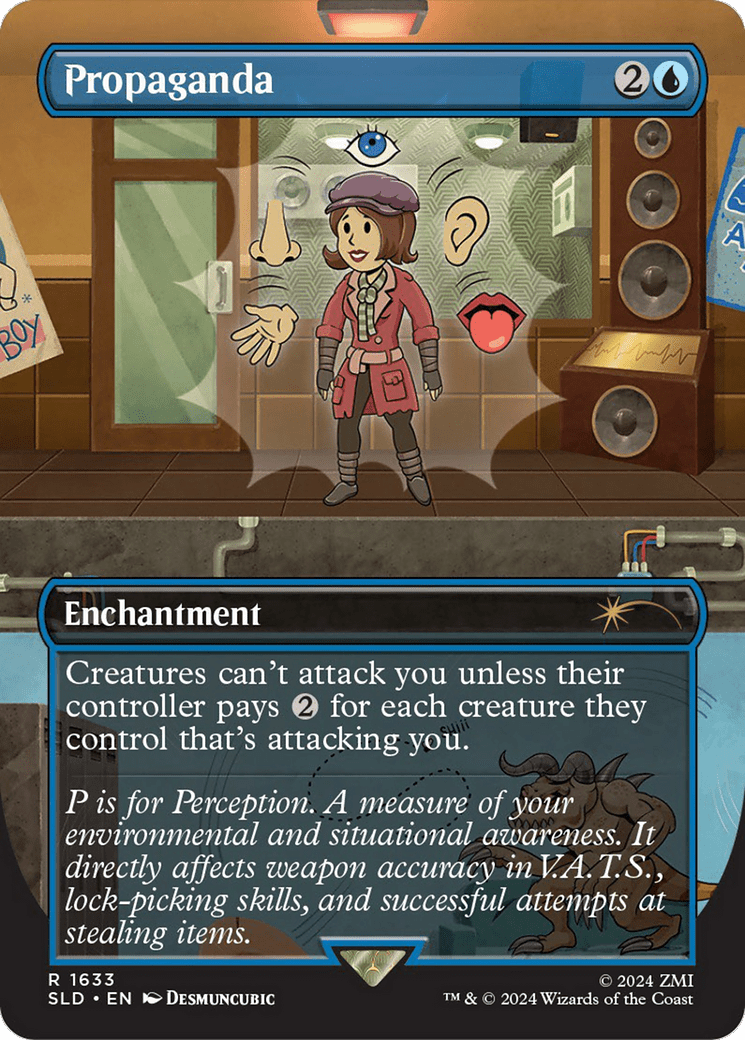 Propaganda (1633) (Rainbow Foil) [Secret Lair Drop Series] MTG Single Magic: The Gathering  | Multizone: Comics And Games