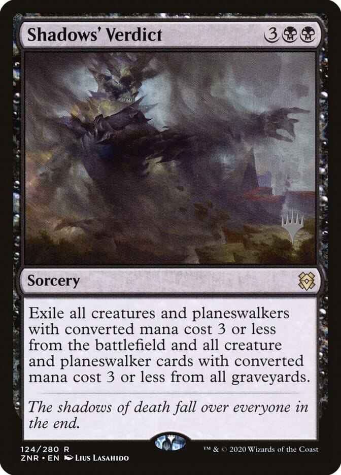 Shadows' Verdict (Promo Pack) [Zendikar Rising Promos] MTG Single Magic: The Gathering  | Multizone: Comics And Games
