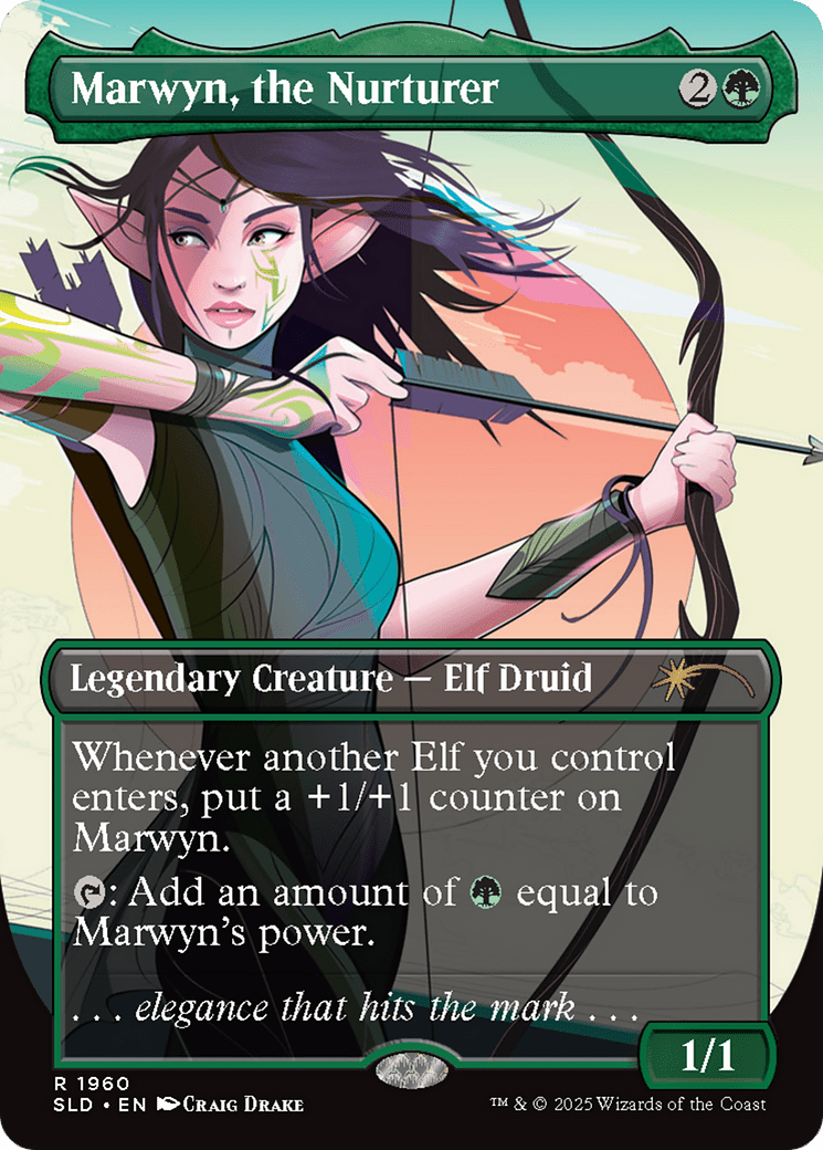 Marwyn, the Nurturer [Secret Lair Drop Series] MTG Single Magic: The Gathering  | Multizone: Comics And Games