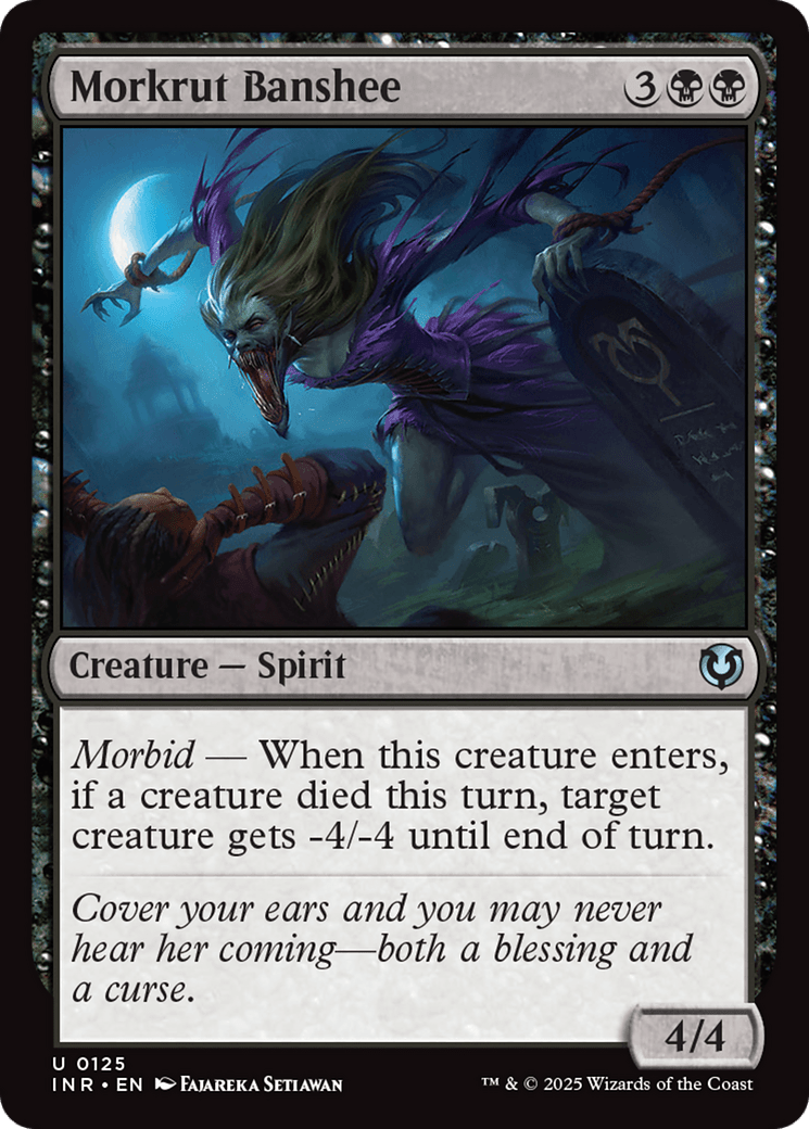 Morkrut Banshee [Innistrad Remastered] MTG Single Magic: The Gathering  | Multizone: Comics And Games