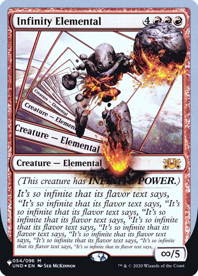 Infinity Elemental (Unfinity Foil Edition) [The List] MTG Single Magic: The Gathering  | Multizone: Comics And Games