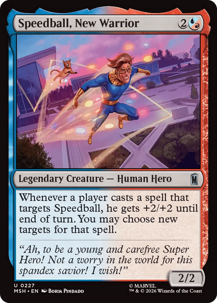 Speedball, New Warrior [Marvel Super Heroes] MTG Single Magic: The Gathering  | Multizone: Comics And Games