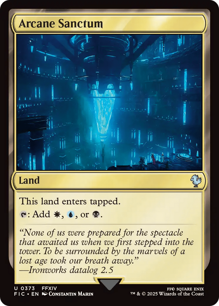 Arcane Sanctum [FINAL FANTASY Commander] MTG Single Magic: The Gathering  | Multizone: Comics And Games
