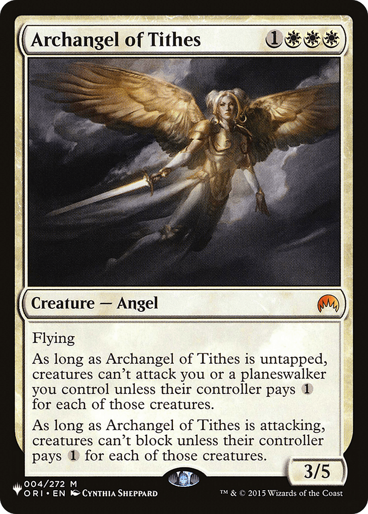 Archangel of Tithes [Secret Lair: Angels] MTG Single Magic: The Gathering  | Multizone: Comics And Games