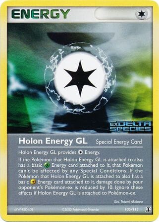 Holon Energy GL (105/113) (Stamped) [EX: Delta Species] Pokemon Single Pokémon  | Multizone: Comics And Games