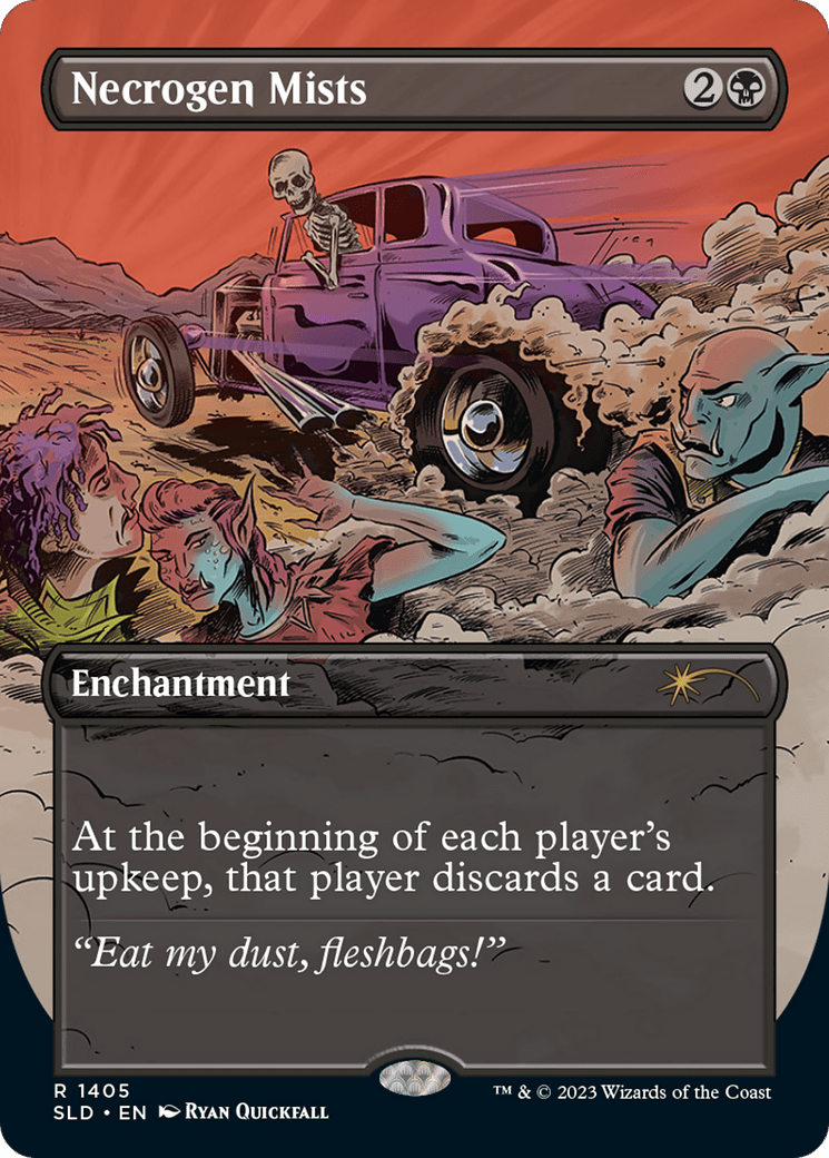 Necrogen Mists [Secret Lair Drop Series] MTG Single Magic: The Gathering  | Multizone: Comics And Games