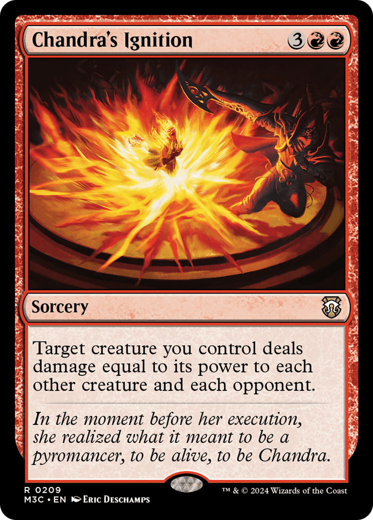 Chandra's Ignition [Modern Horizons 3 Commander] MTG Single Magic: The Gathering  | Multizone: Comics And Games