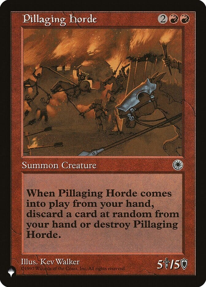Pillaging Horde [The List] MTG Single Magic: The Gathering  | Multizone: Comics And Games