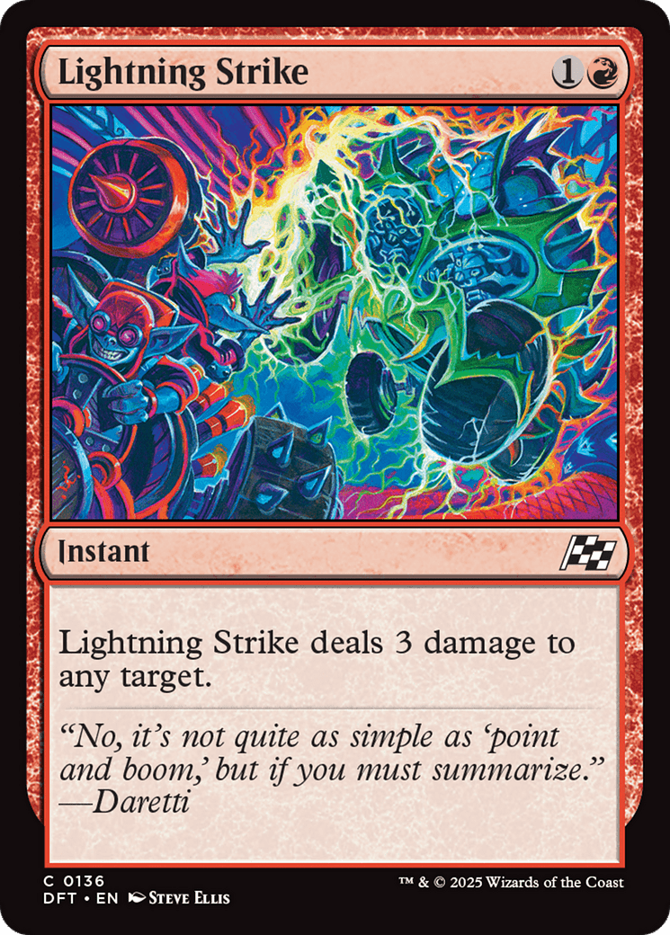 Lightning Strike [Aetherdrift] MTG Single Magic: The Gathering  | Multizone: Comics And Games