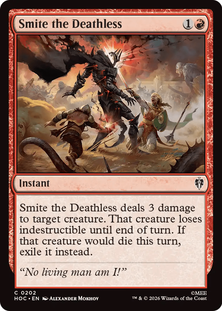 Smite the Deathless [The Hobbit: Eternal-Legal] | Multizone: Comics And Games