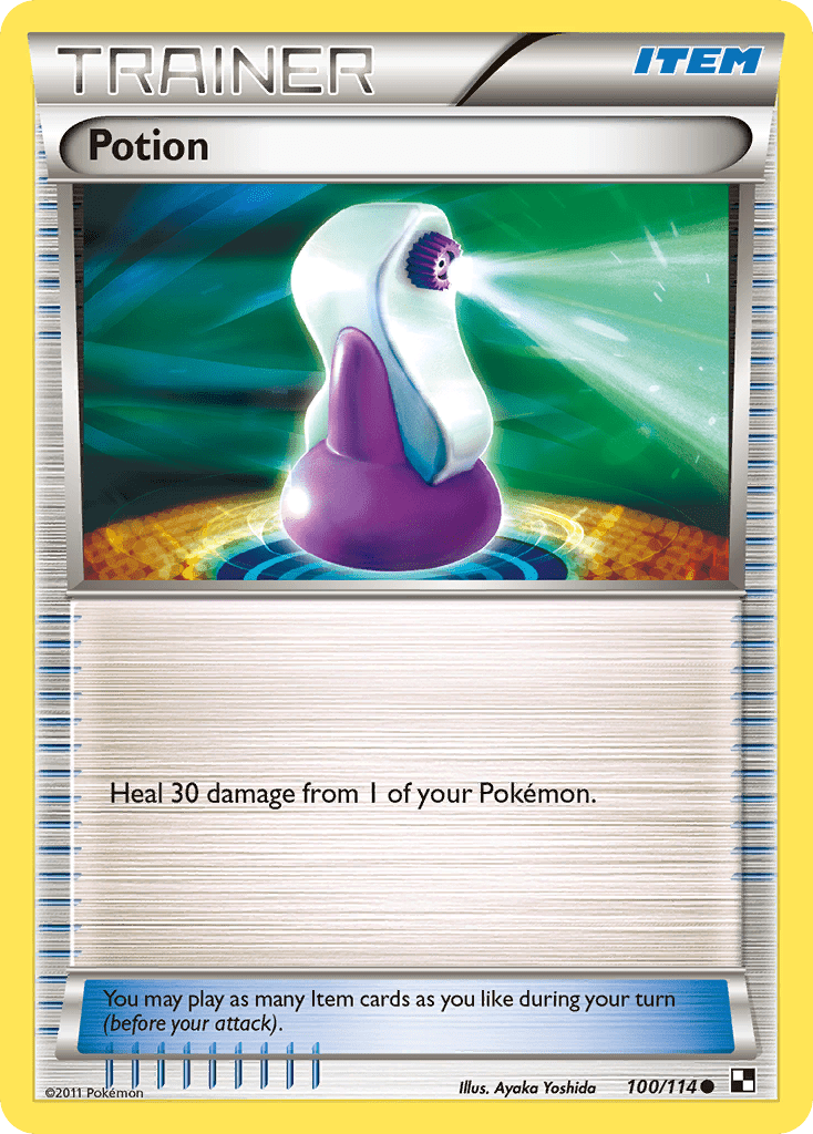 Potion (100/114) [Black & White: Base Set] Pokemon Single Pokémon  | Multizone: Comics And Games