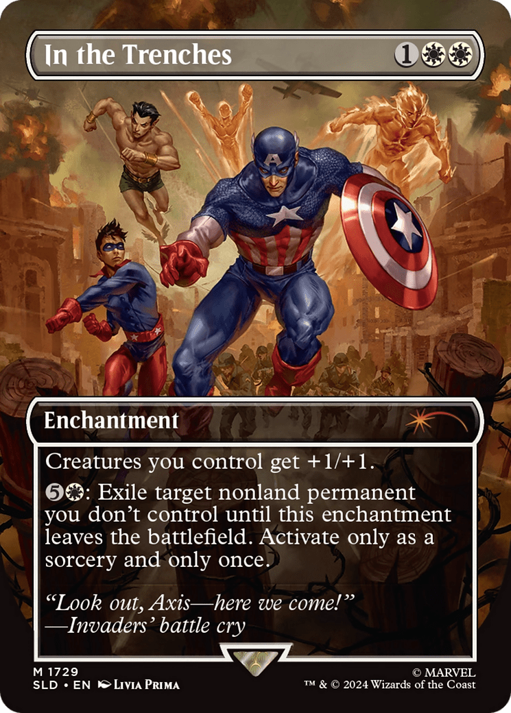 In the Trenches (Rainbow Foil) [Secret Lair Drop Series] MTG Single Magic: The Gathering  | Multizone: Comics And Games