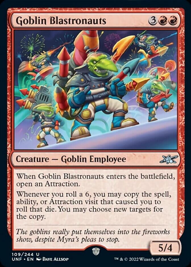 Goblin Blastronauts [Unfinity] MTG Single Magic: The Gathering  | Multizone: Comics And Games