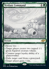 Verdant Command (Sketch) [Modern Horizons 2] | Multizone: Comics And Games