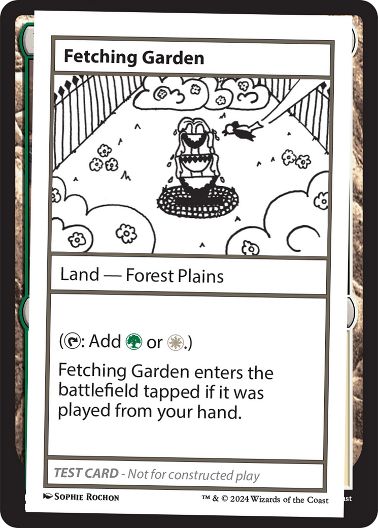 Fetching Garden [Mystery Booster 2 Playtest Cards] MTG Single Magic: The Gathering  | Multizone: Comics And Games