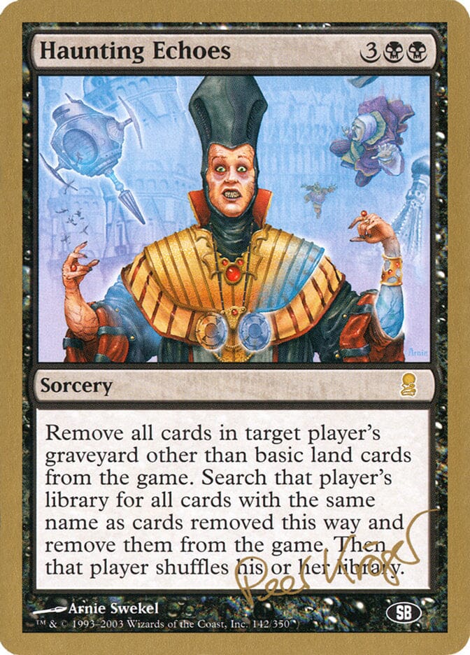 Haunting Echoes (Peer Kroger) (SB) [World Championship Decks 2003] MTG Single Magic: The Gathering  | Multizone: Comics And Games