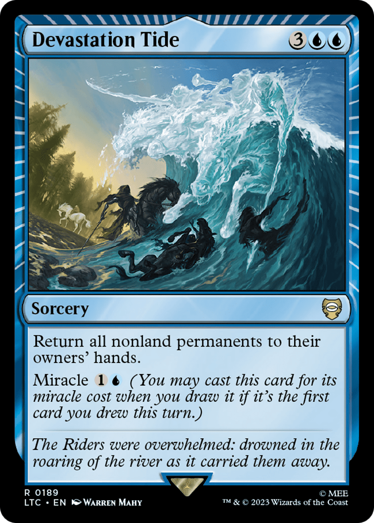 Devastation Tide [The Lord of the Rings: Tales of Middle-Earth Commander] MTG Single Magic: The Gathering  | Multizone: Comics And Games