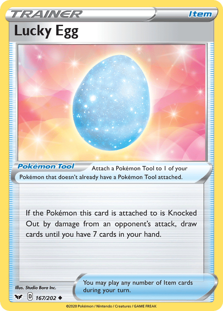 Lucky Egg (167/202) [Sword & Shield: Base Set] Pokemon Single Pokémon  | Multizone: Comics And Games