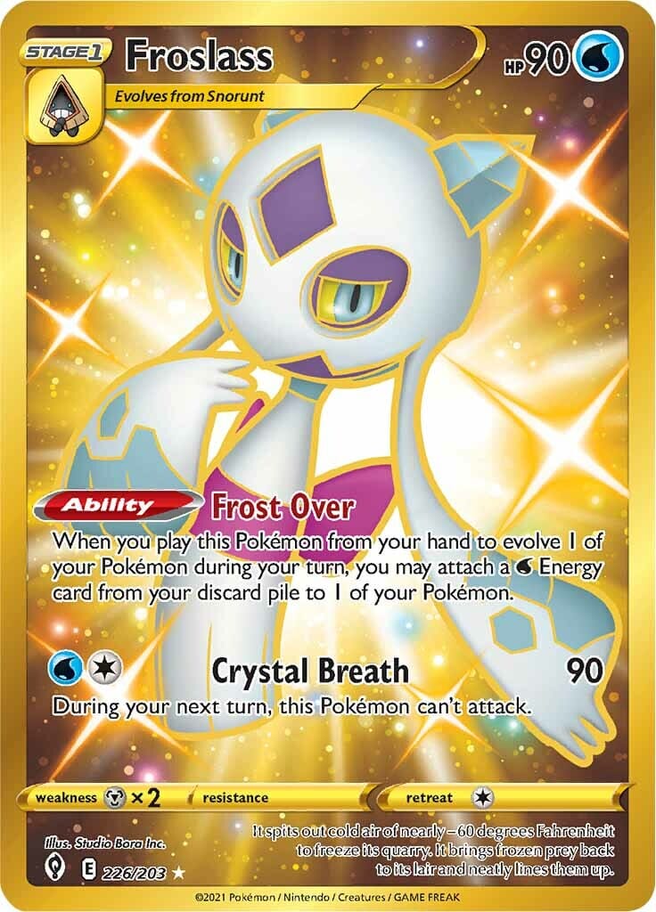 Froslass (226/203) [Sword & Shield: Evolving Skies] Pokemon Single Pokémon  | Multizone: Comics And Games