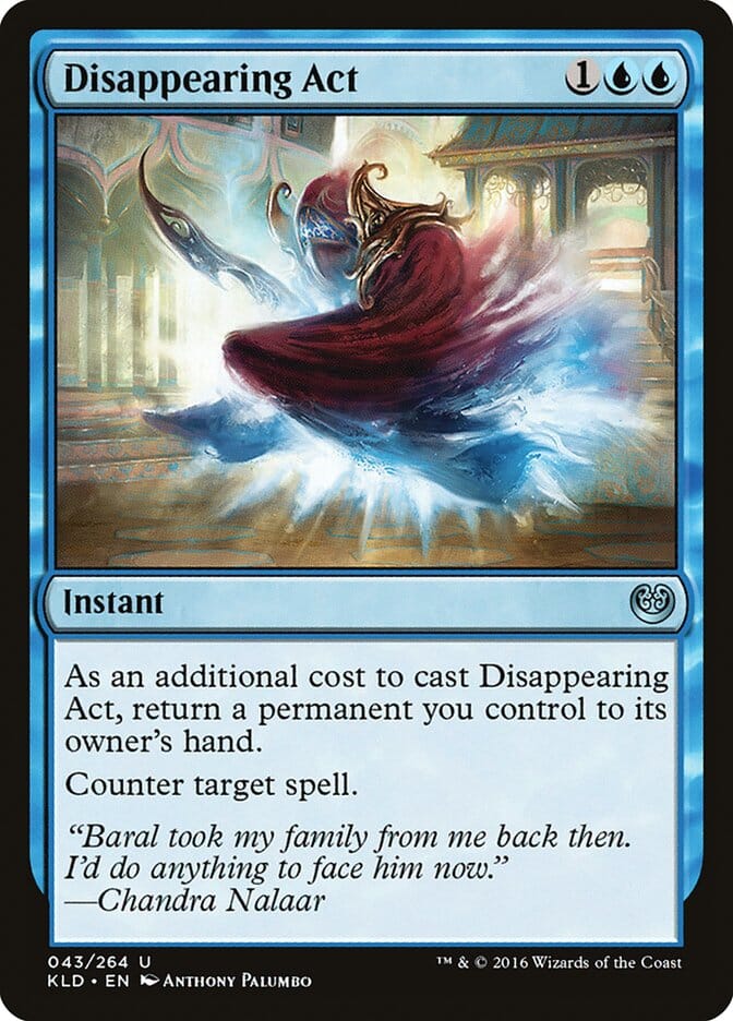 Disappearing Act [Kaladesh] MTG Single Magic: The Gathering  | Multizone: Comics And Games