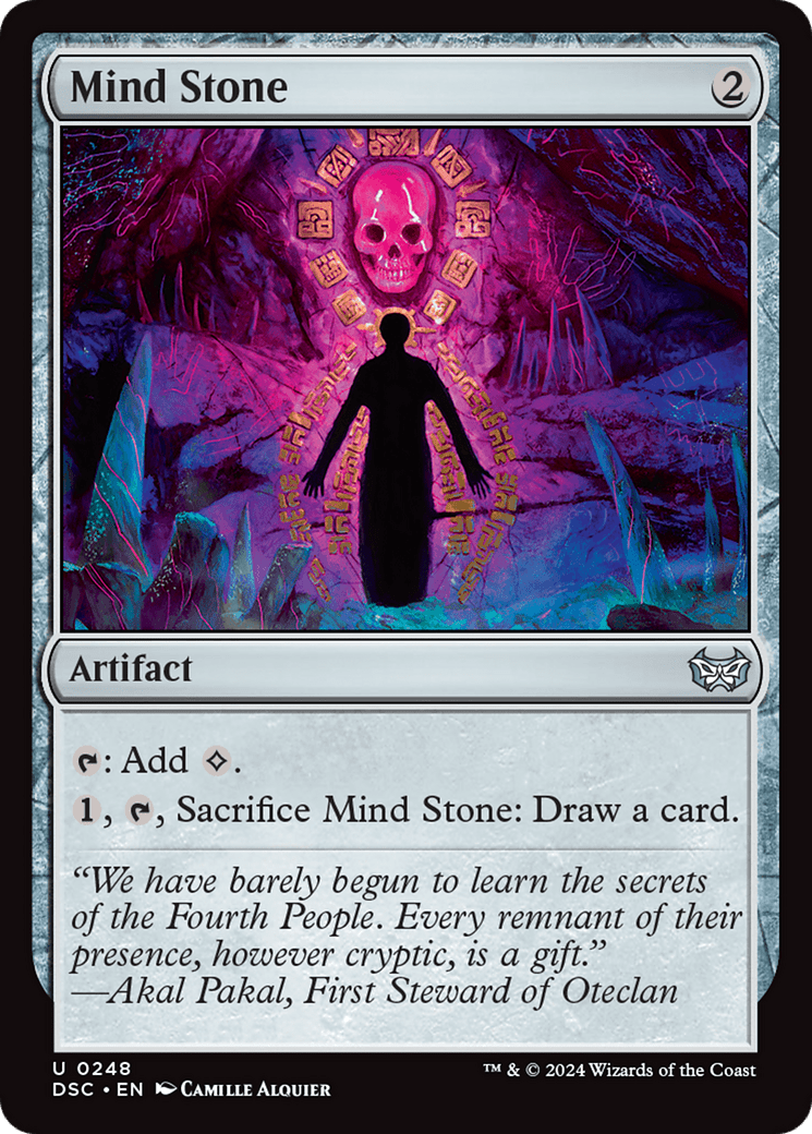 Mind Stone [Duskmourn: House of Horror Commander] MTG Single Magic: The Gathering  | Multizone: Comics And Games