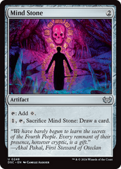 Mind Stone [Duskmourn: House of Horror Commander] MTG Single Magic: The Gathering  | Multizone: Comics And Games