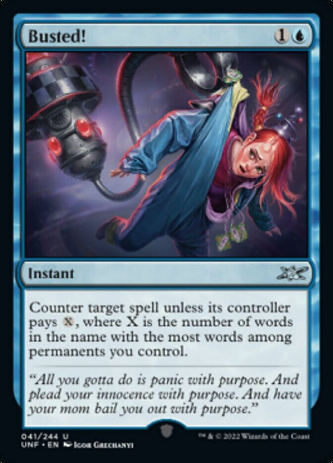 Busted! [Unfinity] MTG Single Magic: The Gathering  | Multizone: Comics And Games