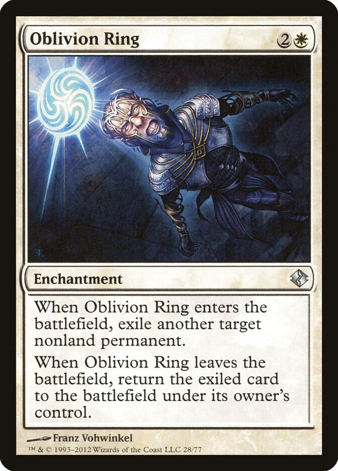 Oblivion Ring [Duel Decks: Venser vs. Koth] MTG Single Magic: The Gathering  | Multizone: Comics And Games