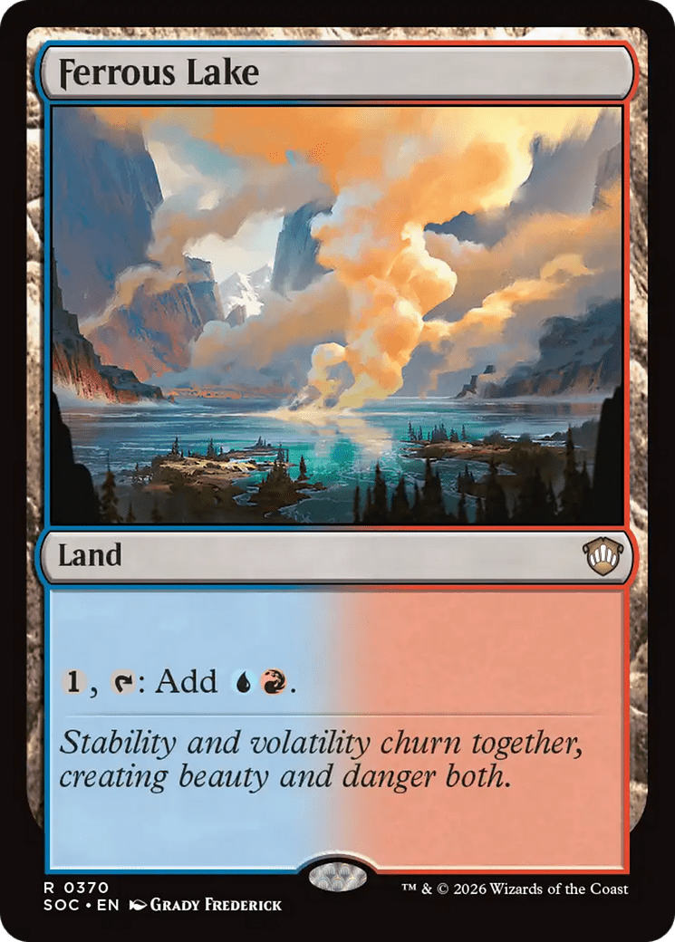 Ferrous Lake [Secrets of Strixhaven Commander] MTG Single Magic: The Gathering  | Multizone: Comics And Games