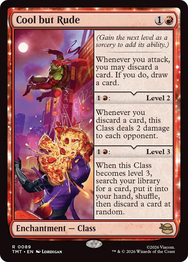 Cool but Rude [Teenage Mutant Ninja Turtles] MTG Single Magic: The Gathering  | Multizone: Comics And Games