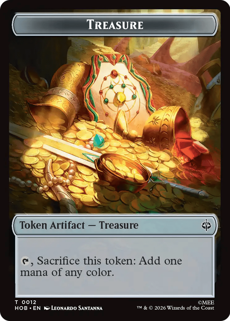 Goblin Army (0003) // Treasure (0012) Double-Sided Token [The Hobbit Tokens] MTG Single Magic: The Gathering  | Multizone: Comics And Games