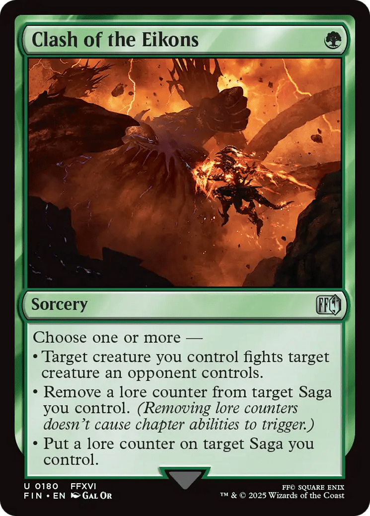 Clash of the Eikons [FINAL FANTASY] MTG Single Magic: The Gathering  | Multizone: Comics And Games