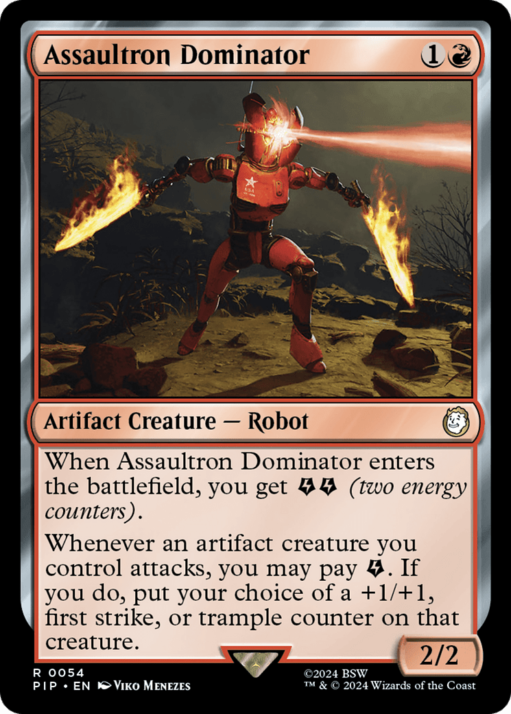Assaultron Dominator [Fallout] MTG Single Magic: The Gathering  | Multizone: Comics And Games