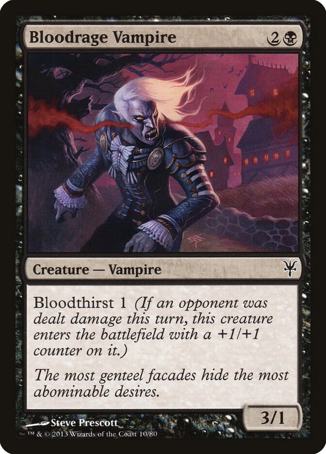 Bloodrage Vampire [Duel Decks: Sorin vs. Tibalt] MTG Single Magic: The Gathering  | Multizone: Comics And Games