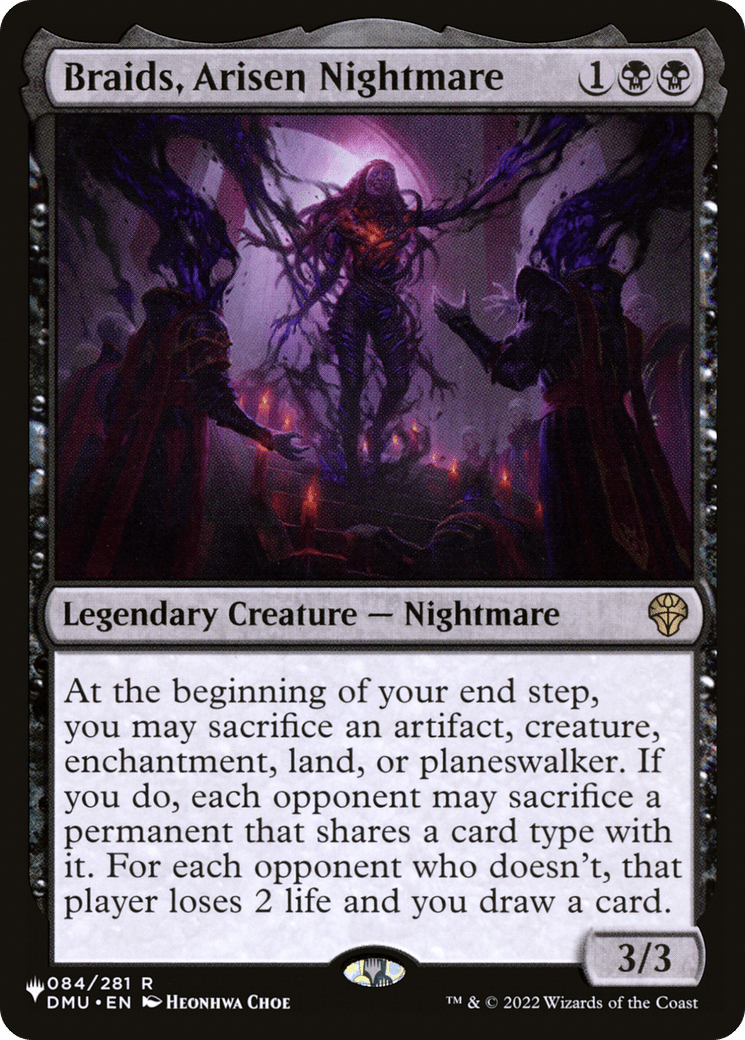 Braids, Arisen Nightmare [The List] MTG Single Magic: The Gathering  | Multizone: Comics And Games
