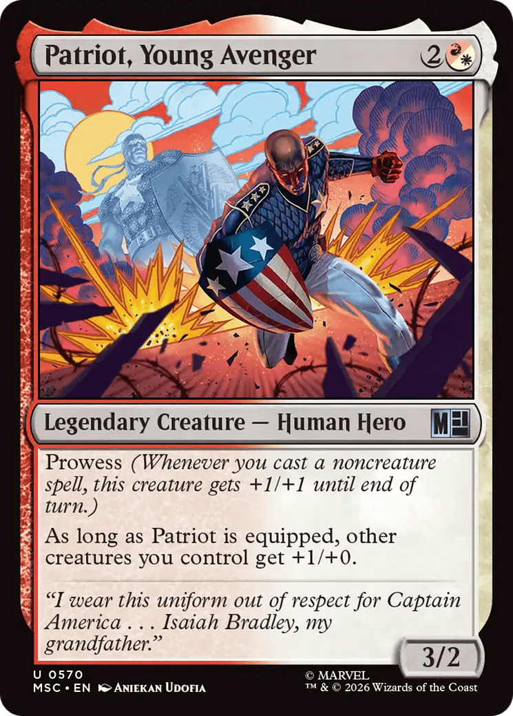 Patriot, Young Avenger [Marvel Super Heroes] MTG Single Magic: The Gathering  | Multizone: Comics And Games