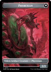 Incubator // Phyrexian (17) Double-Sided Token [March of the Machine Tokens] MTG Single Magic: The Gathering  | Multizone: Comics And Games