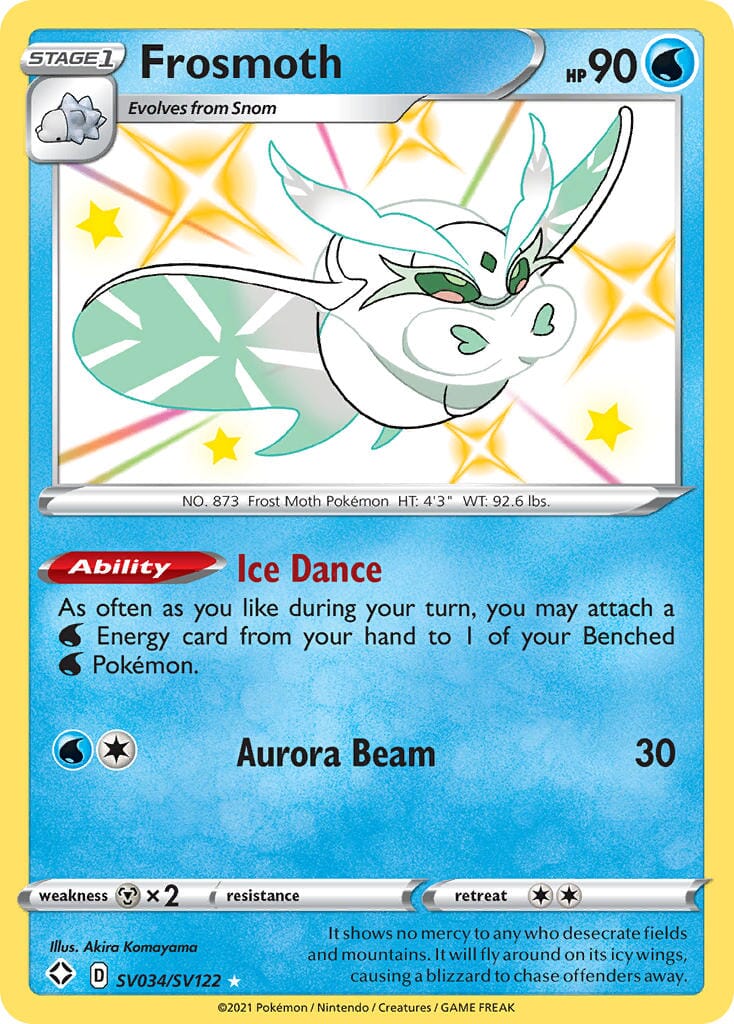 Frosmoth (SV034/SV122) [Sword & Shield: Shining Fates] Pokemon Single Pokémon  | Multizone: Comics And Games