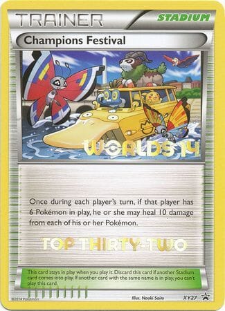 Champions Festival (XY27) (2014 Top Thirty Two) [XY: Black Star Promos] Pokemon Single Pokémon  | Multizone: Comics And Games