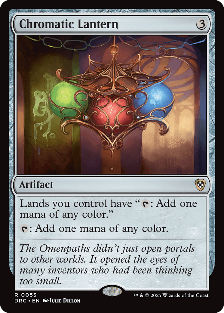 Chromatic Lantern [Aetherdrift Commander] MTG Single Magic: The Gathering  | Multizone: Comics And Games