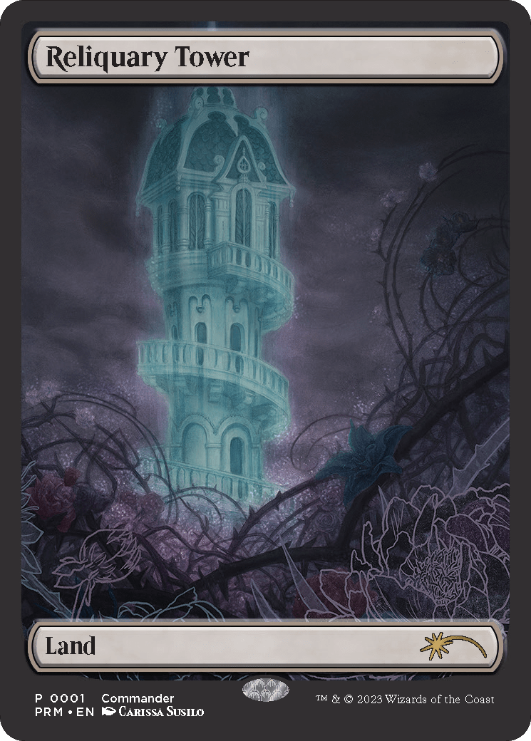 Reliquary Tower (Full Art) [MagicFest 2023] MTG Single Magic: The Gathering  | Multizone: Comics And Games