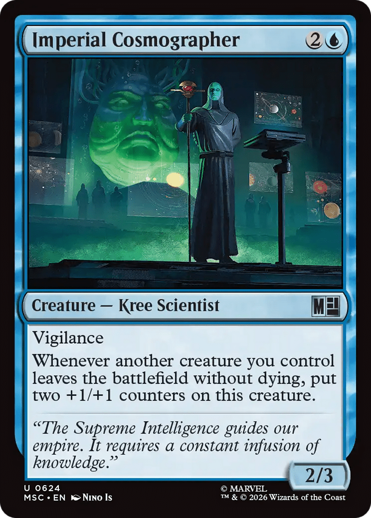Imperial Cosmographer [Marvel Super Heroes Commander] MTG Single Magic: The Gathering  | Multizone: Comics And Games