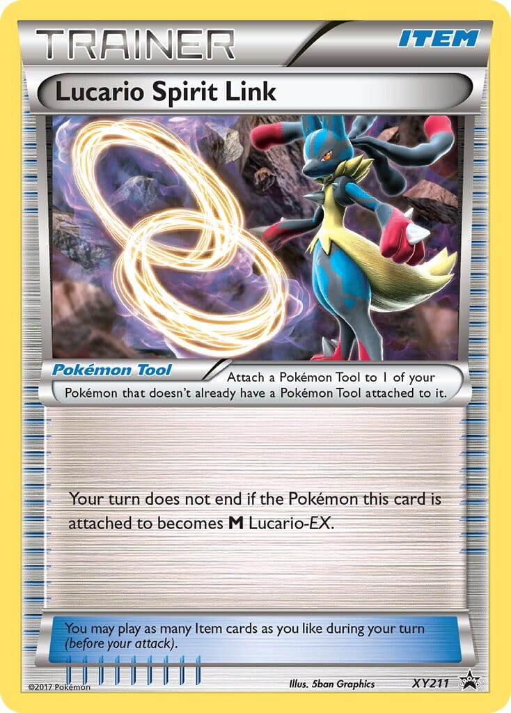 Lucario Spirit Link (XY211) [XY: Black Star Promos] Pokemon Single Pokémon  | Multizone: Comics And Games