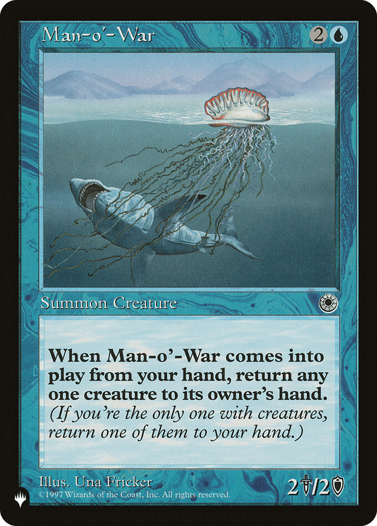 Man-o'-War (POR) [The List] MTG Single Magic: The Gathering  | Multizone: Comics And Games
