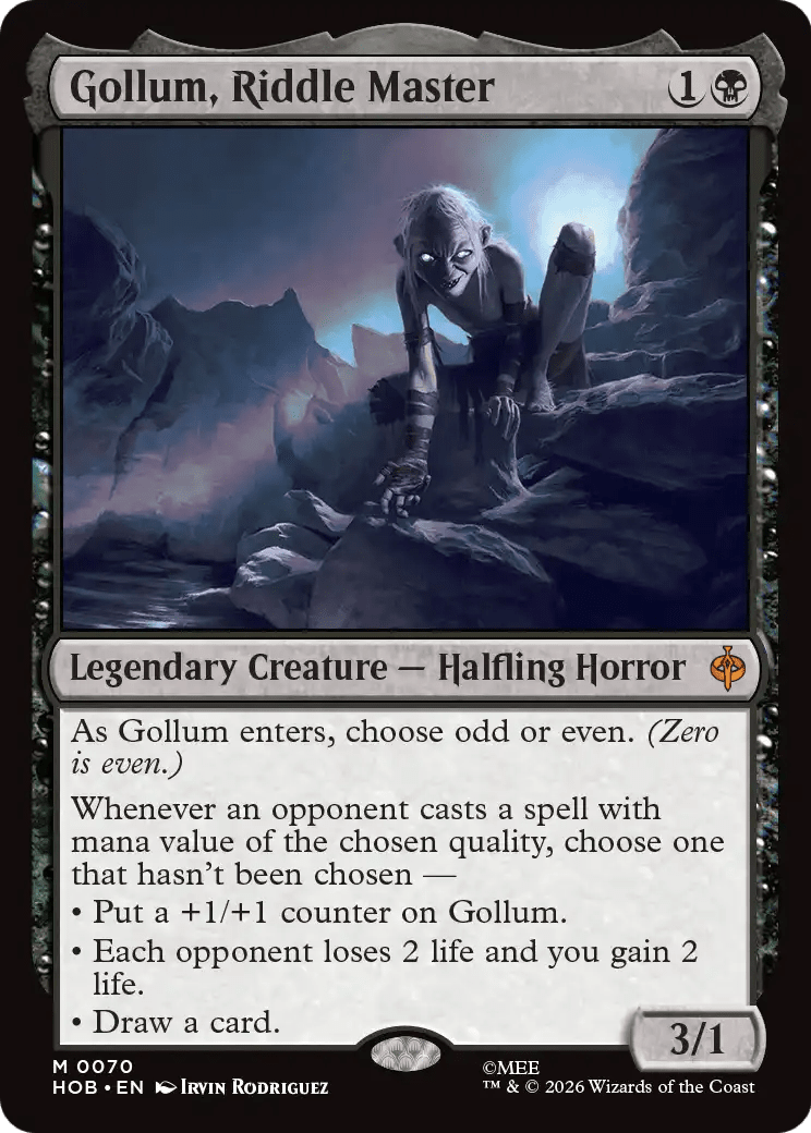 Gollum, Riddle Master [The Hobbit] MTG Single Magic: The Gathering  | Multizone: Comics And Games
