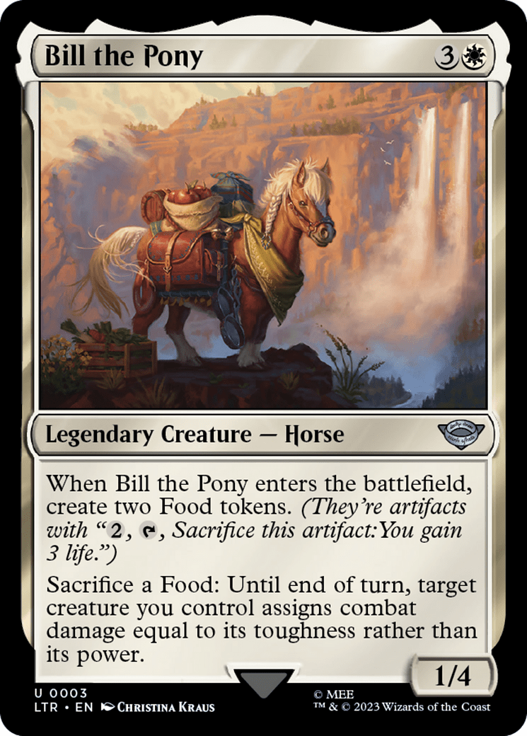 Bill the Pony [The Lord of the Rings: Tales of Middle-Earth] MTG Single Magic: The Gathering  | Multizone: Comics And Games