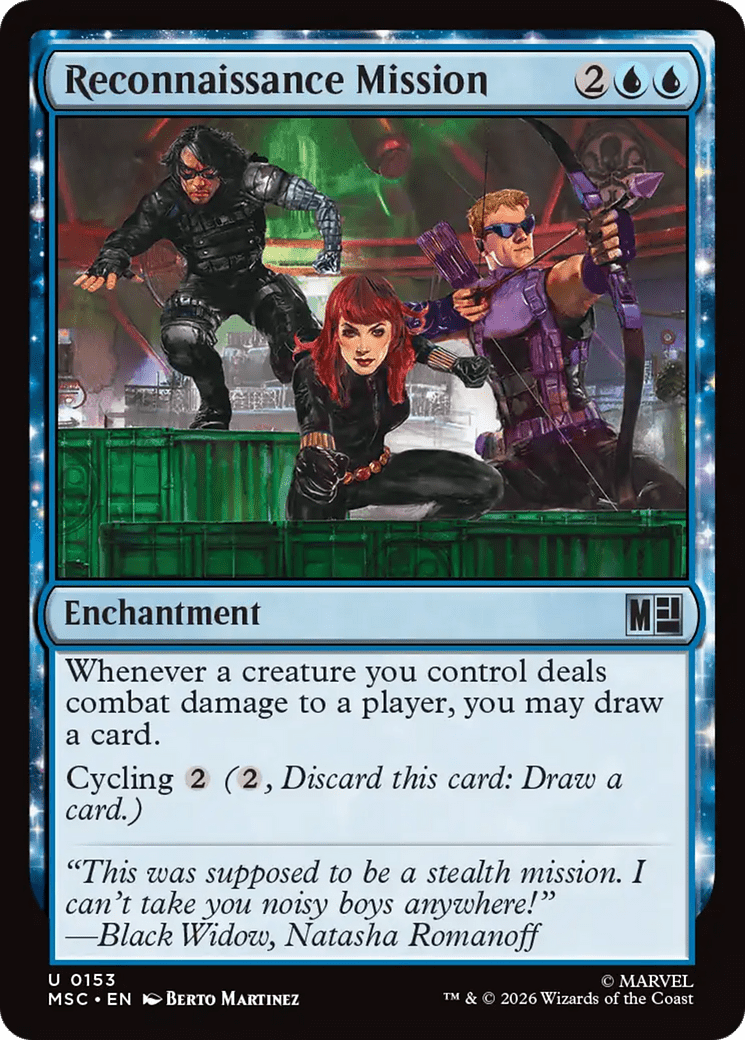 Reconnaissance Mission [Marvel Super Heroes Commander] MTG Single Magic: The Gathering  | Multizone: Comics And Games