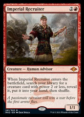 Imperial Recruiter (Foil Etched) [Modern Horizons 2] MTG Single Magic: The Gathering  | Multizone: Comics And Games
